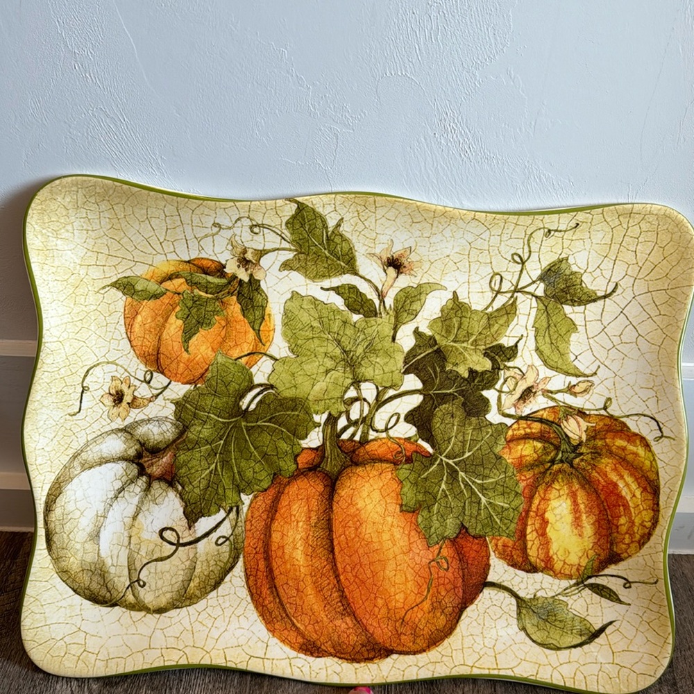 Pier 1 Imports Harvest Garden Platter